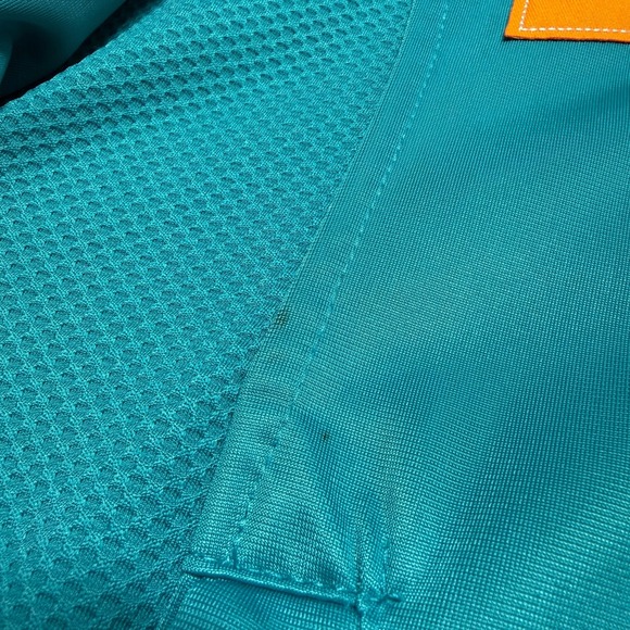 Miami Dolphins NFL Jacket Men's Size Large Full Zip Embroidered Logo Mock Neck - Picture 9 of 16